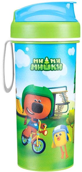 

Бутылка для воды Бытпласт Ми-Ми-Мишки 431331209 400 мл (зеленый)