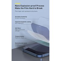 Защитное стекло Baseus Full-glass Tempered для iPhone 12 Pro Max