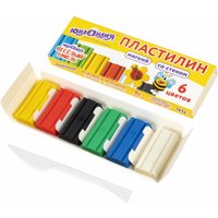 Пластилин Юнландия Веселый шмель 106671 (6 цв) в Гомеле