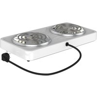 Настольная плита Maxvi HE201 (белый)