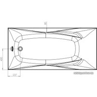 Ванна Astra-Form Вега Люкс 180x80