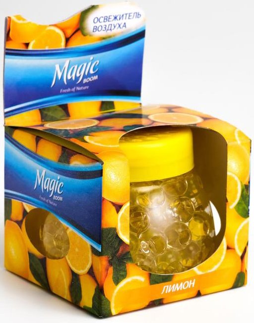 

Освежитель воздуха Magic Boom Лимон гелевый (100 г)