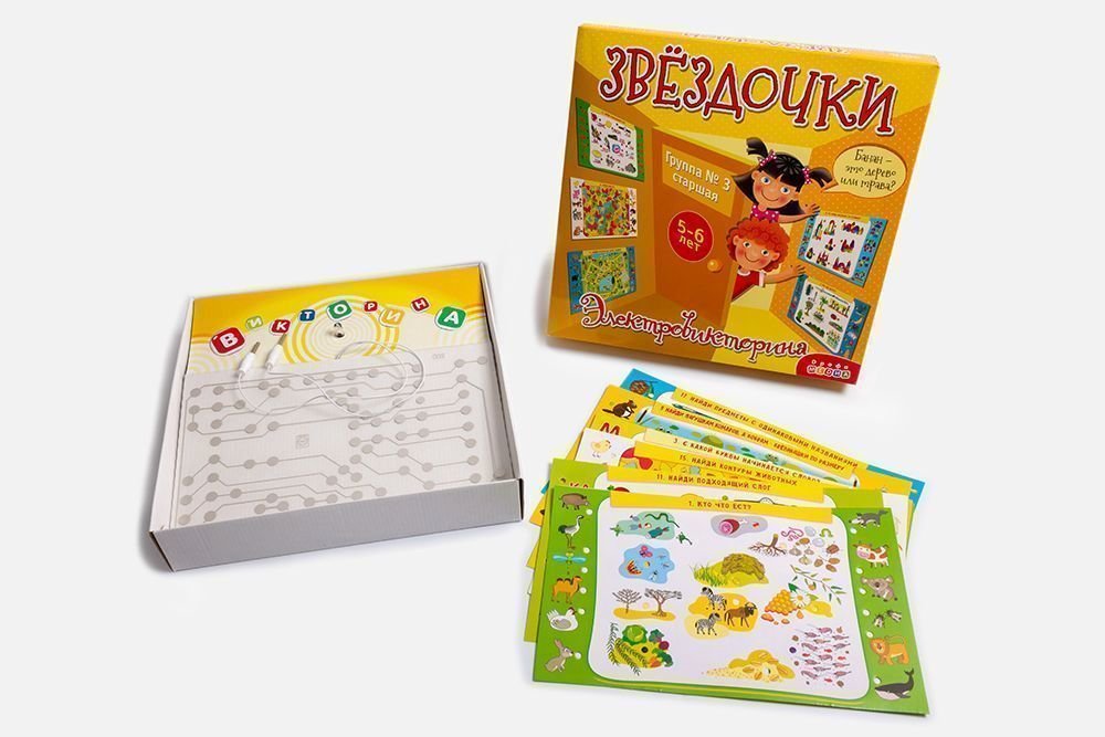 

Развивающая игра Дрофа-Медиа Электровикторина. Звездочки 3855