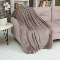 Плед Casa Conforte Nonna Inspiration 200x220 6154607 (шоколадный)