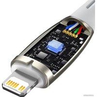 Кабель Baseus Glimmer Series Fast Charging Data Cable 20W USB Type-C - Lightning (2 м, белый)