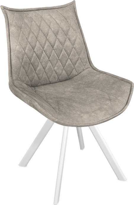 

Стул Трия Фэнди К2 (белый матовый/микровелюр Wellmart Dark Beige)