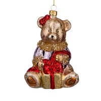 Елочная игрушка Erich Krause Decor. Мишутка с подарком 64412