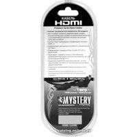 Кабель Mystery HDMI1.5pre HDMI - HDMI (1.5 м, черный)