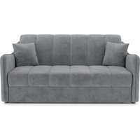 Диван Мебель-АРС Давос ППУ 180x200 см M2-111-51 (Vivaldi темно-серый)