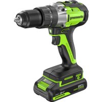 Ударная дрель-шуруповерт Greenworks GD24DD60 3704107CUA (с 1-им АКБ)