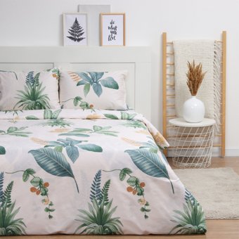 Семейный комплект постельного белья Love Life Тропики Дуэт 10416705