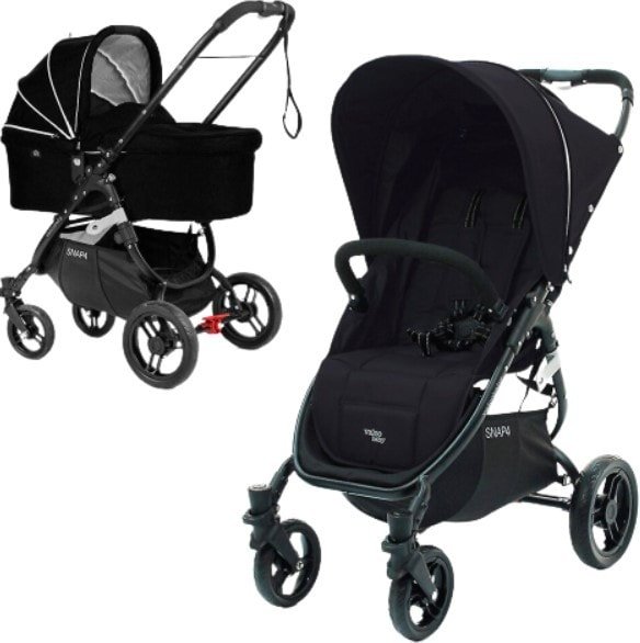 

Универсальная коляска Valco Baby Snap 4 (2 в 1, coal black)