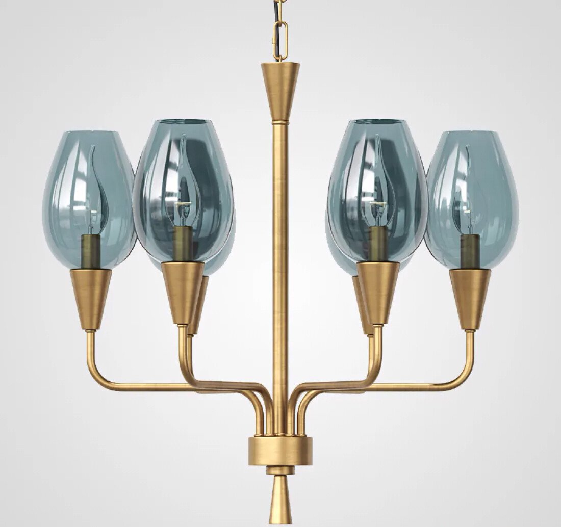 

Подвесная люстра ImperiumLoft Viola01 179881-26