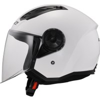 Мотошлем LS2 OF616 Airflow 2 Solid (L, белый глянцевый)