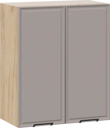 

Шкаф навесной Трия Белладжио 1ВВ6 с двумя дверьми (дуб крафт золотой/софт капучино)