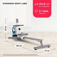 Гребной тренажер Svensson Body Labs Wheelo