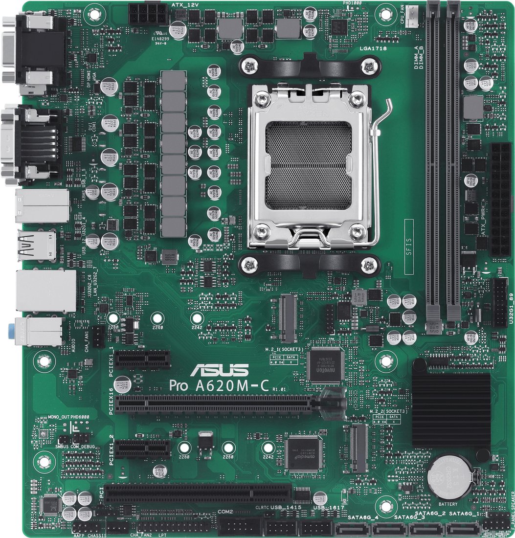 

Материнская плата ASUS PRO A620M-C-CSM