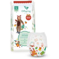 Трусики-подгузники Offspring L 9-14кг Новый год (36 шт)