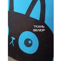 Декоративная подушка Matex Meow. Chubby 62-066 (голубой/черный)