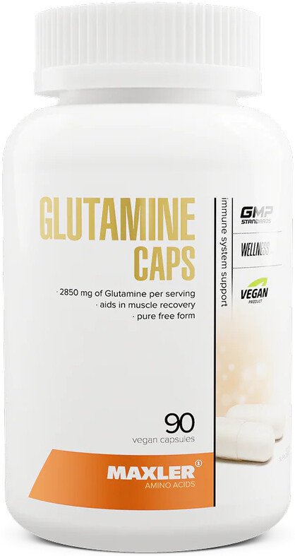 L-глютамин Maxler Glutamine Caps (90 капсул)