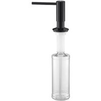 Дозатор для моющего средства Paulmark Decus D004-GB (глянцевый черный)