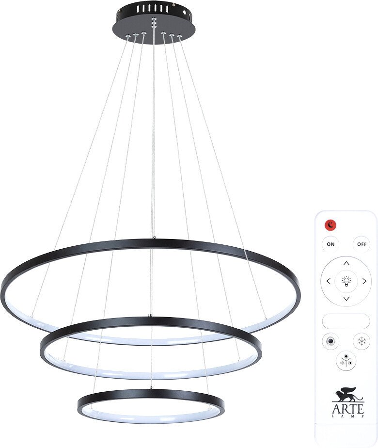 

Подвесная люстра Arte Lamp Frodo A2197SP-3BK