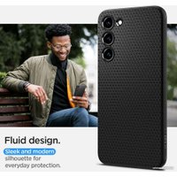 Чехол для телефона Spigen Liquid Air для Galaxy S23 Plus ACS05666 (черный)