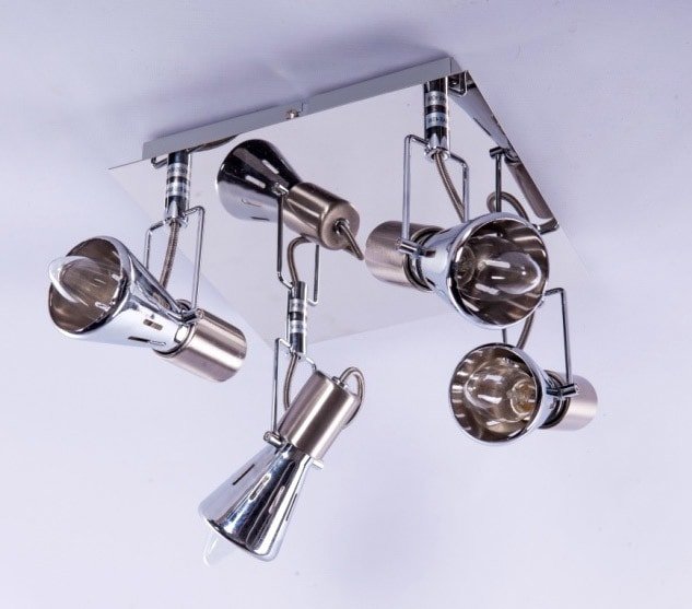 Припотолочная люстра Sfera-sveta 145877/4C CHROME+SATIN