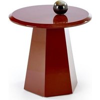 Журнальный столик Halmar Loca (бордовый)