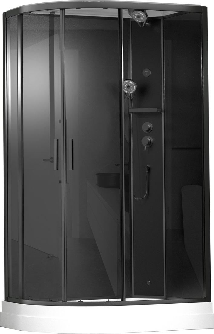 

Душевая кабина Timo Ilma 902 R Black