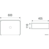 Умывальник WeltWasser Elbach 2174
