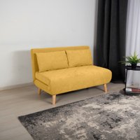 Диван DiArt Элли 1200 (велюр Sensey mimosa/ножки светлые)