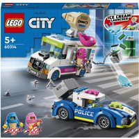 Конструктор LEGO City 60314 Погоня полиции за грузовиком с мороженым