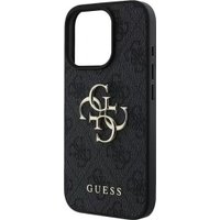 Чехол для телефона Guess PU 4G Big metal logo для iPhone 16 Pro GUHCP16L4GMGGR