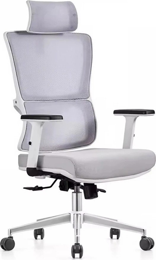 

Офисное кресло SitUp Victoria Chrome (сетка Light Gray/ткань Light Gray)