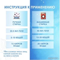 Гель для стирки Fineline Pro Clean (3 л, розовый)