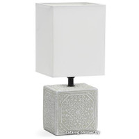 Настольная лампа Лючия Пьемонт 505 (серо-белый/белый)