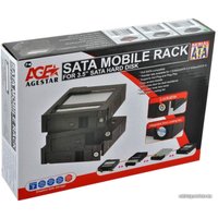 Бокс для накопителей 3.5" AgeStar SMRP (черный)
