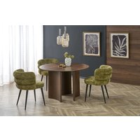 Кухонный стол Halmar Caldo 120/76 (орех/орех)