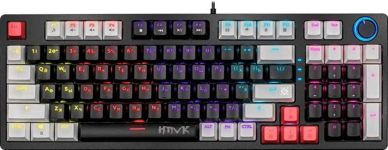 

Клавиатура Defender Hawk GK-418 (черный, Outemu Brown)