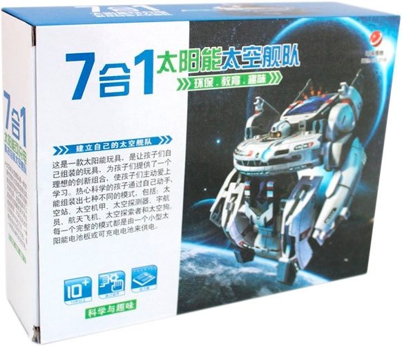 

Конструктор Cute Sunlight Space Flee 7 в 1 CSL 2117 1