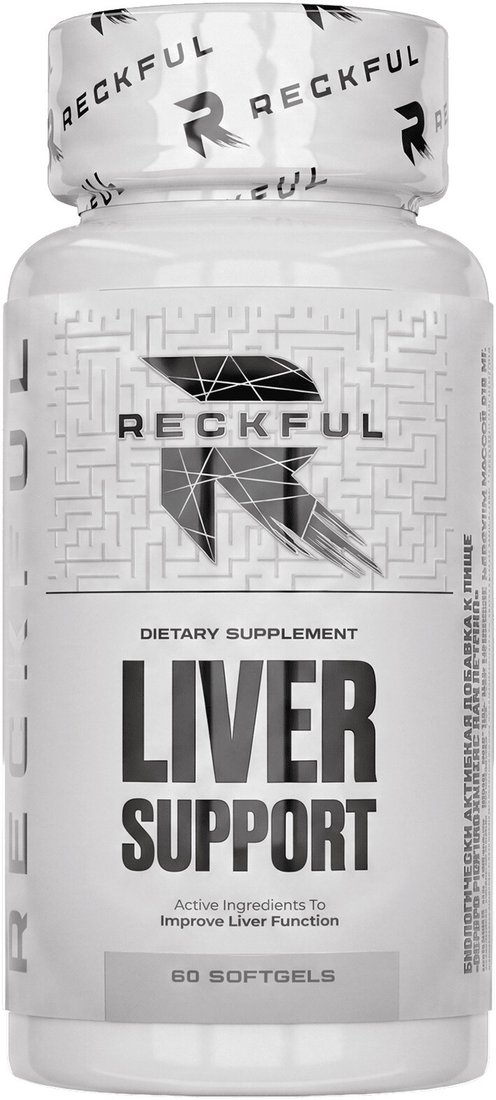 БАД Reckful Reckful Liver Support (60 капсул)