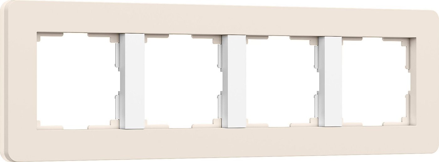 

Рамка Werkel Split W0043066 (айвори/белый, Soft-Touch)