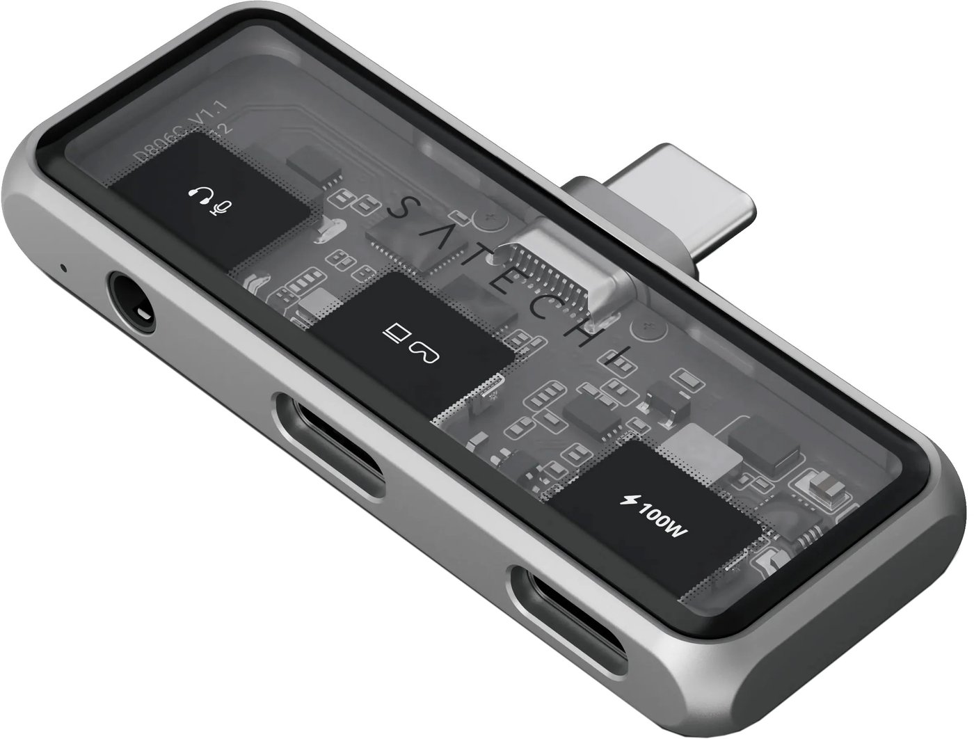 

Док-станция Satechi Mobile XR Hub with Audio ST-HXRAJM (серый)