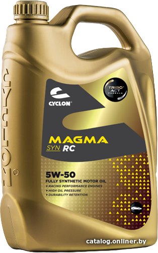 Моторное масло Cyclon Magma SYN RC 5W-50 4л