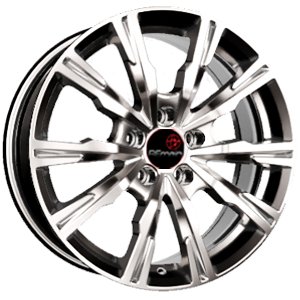 

Литые диски Vector B221 17x7.5" 5x120мм DIA 72.6мм ET 32мм Сильвер S
