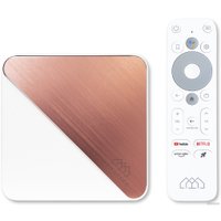 Смарт-приставка Homatics Box R 4K Plus (белый/медный)