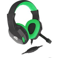 Наушники Genesis Argon 100 (черный/зеленый)