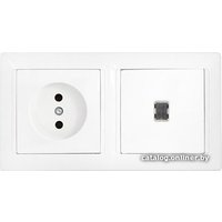 Розетка Bylectrica Стиль В-РЦ-697 (белый)