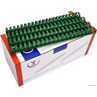 Пластиковая пружина для переплета РеалИСТ Пластик 28 мм (зеленый)